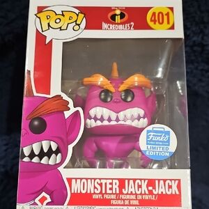 Funko Pop! Monster Jack-Jack Vinyl Figure - Pink
